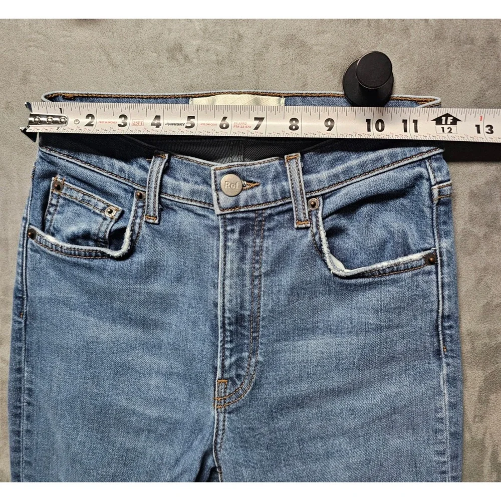 Reformation High & Skinny Jeans Rhine Wash Blue High‎ Rise Denim Size 24 LY358